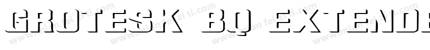 Grotesk BQ Extended字体转换